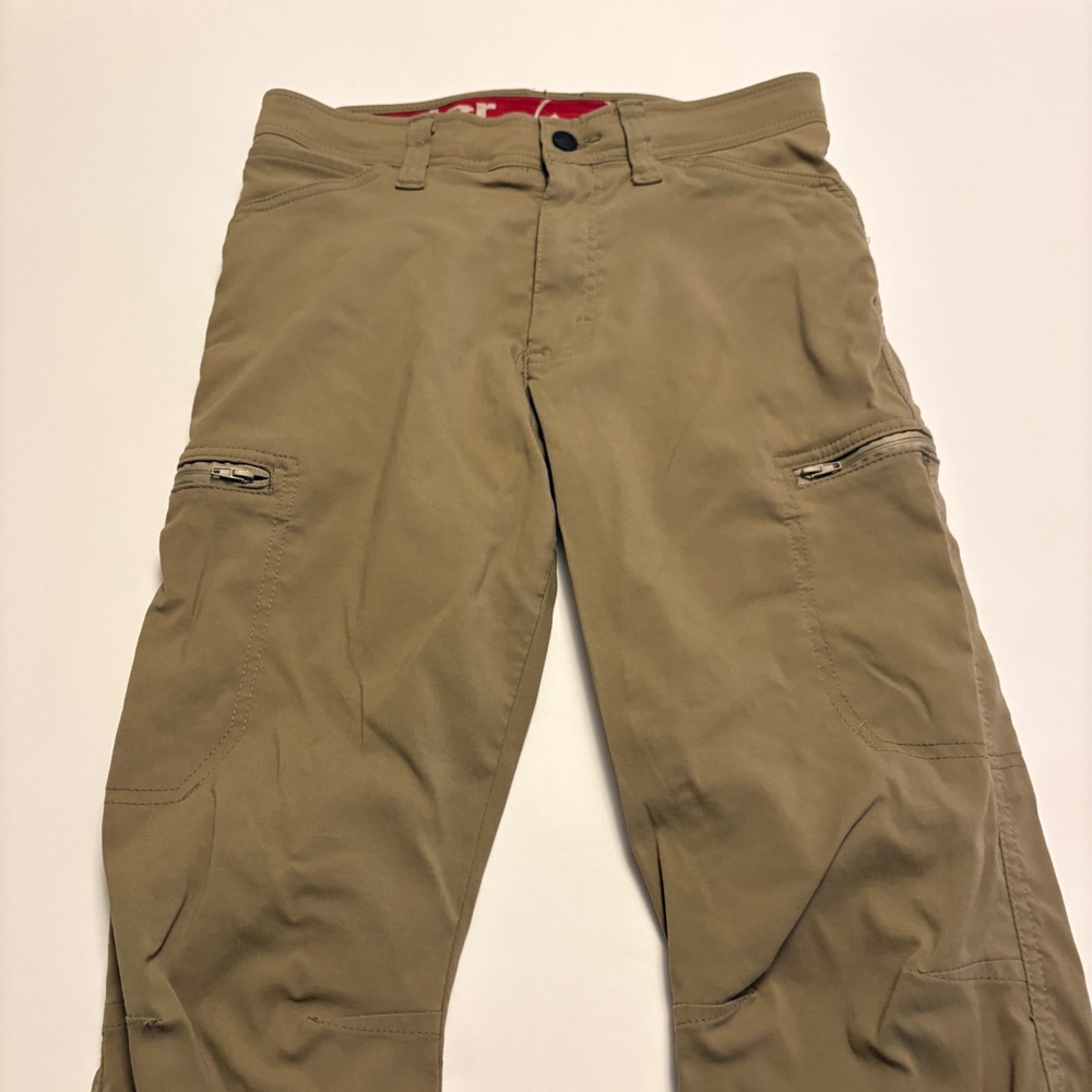 Wrangler Cargo Pants Mens 29x30 Tan NW788FR Nylon Spandex Outdoor Utility